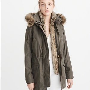 3in1 Faux Shearling Parka